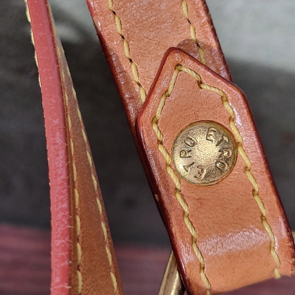 Etro Paisley Canvas Natural Leather Round Barrel shoulder purse/bag - Picture 5 of 16